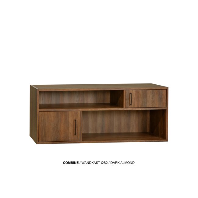 WoonMax Wandkast Combine groot met zijkast showroommodel