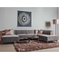 Tower Living Bank Leeds - Chaise longue +  2,5 zits + ottomane Rechts - City 453 Mosgroen / Grijs
