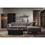 Tower Living Bank Leeds - 2,5 zits + chaise longue  Rechts - City 453 mosgroen / grijs