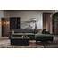Tower Living Bank Leeds - 2,5 zits + chaise longue  Rechts - City 355 Bottle green