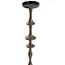 Light en Living Kandelaar Ø14x51 cm VICARI glans bruin