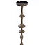 Light en Living Kandelaar Ø12x44 cm VICARI glans bruin