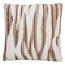 Light en Living Kussen 45x45 cm MABLY velvet crème-bruin
