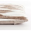 Light en Living Kussen 45x45 cm MABLY velvet crème-bruin