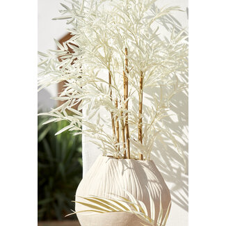 Light en Living Ornament in pot 70x60x150 cm BAMBOO naturel+crème