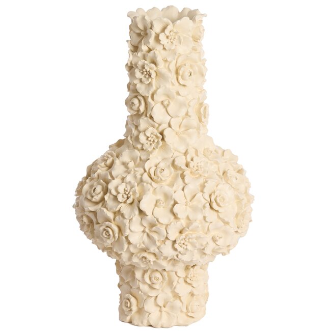 Light en Living Vaas deco Ø27.5x46.5 cm GYULA crème