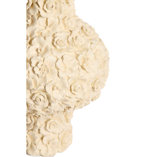 Light en Living Vaas deco Ø27.5x46.5 cm GYULA crème
