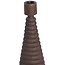Light en Living Kandelaar Ø12x33 cm ALMOLA mango hout donker bruin