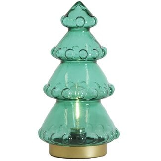 Light en Living Tafellamp LED Ø15x28.5 cm TREE groen-blauw+goud