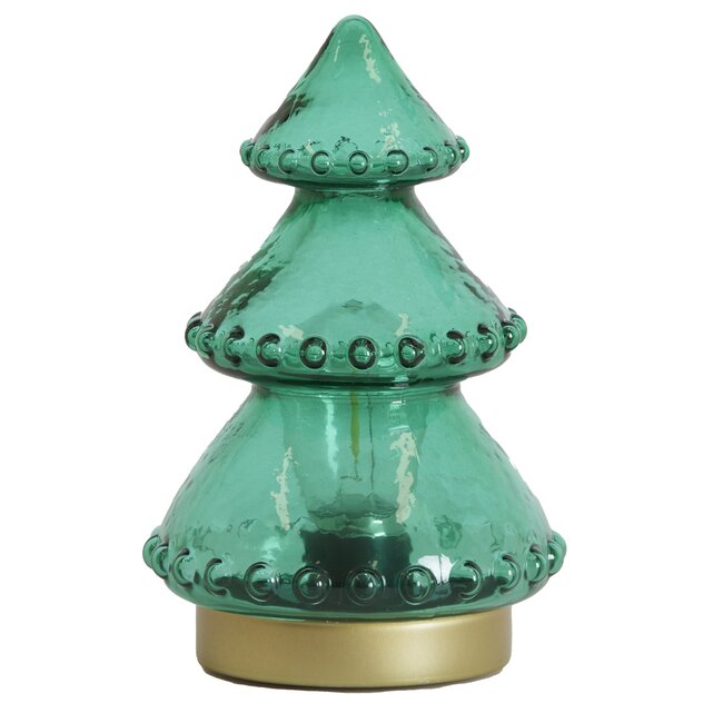 Light en Living Tafellamp LED Ø12x18.5 cm TREE groen-blauw+goud