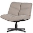Woood Vinny Draaifauteuil bouclé Zand