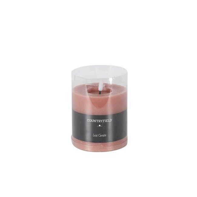 Countryfield Stompkaars rustiek Ø10CM LED Lyon S roze