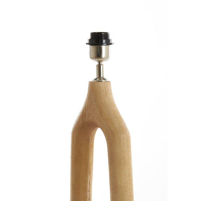 Light en Living Lampvoet Ø20x55 cm XITTA hout mat naturel