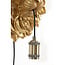 Light en Living Wandlamp 33,5x19x40,5 cm LION antiek brons