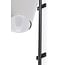 Light en Living Wandlamp 28x20x65 cm LUKARO glas smoke+mat zwart