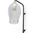 Light en Living Wandlamp 28x20x65 cm LUKARO glas smoke+mat zwart