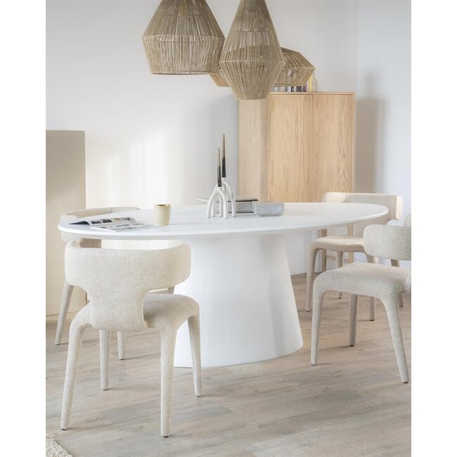 Eleonora Eettafel Elin ovaal 200 cm