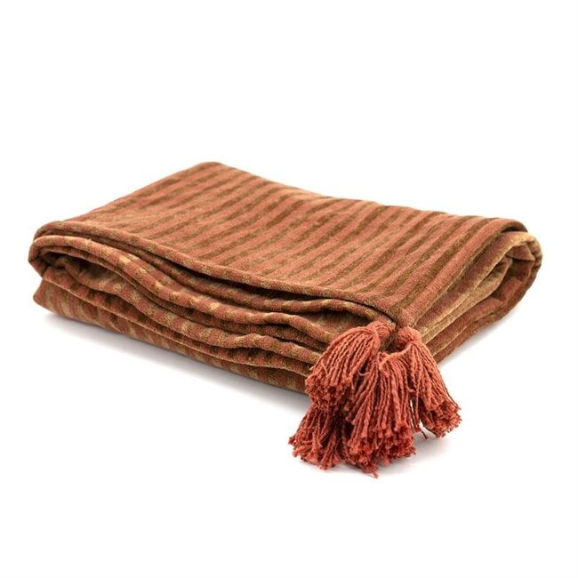 By Boo Plaid Sirun - terracotta