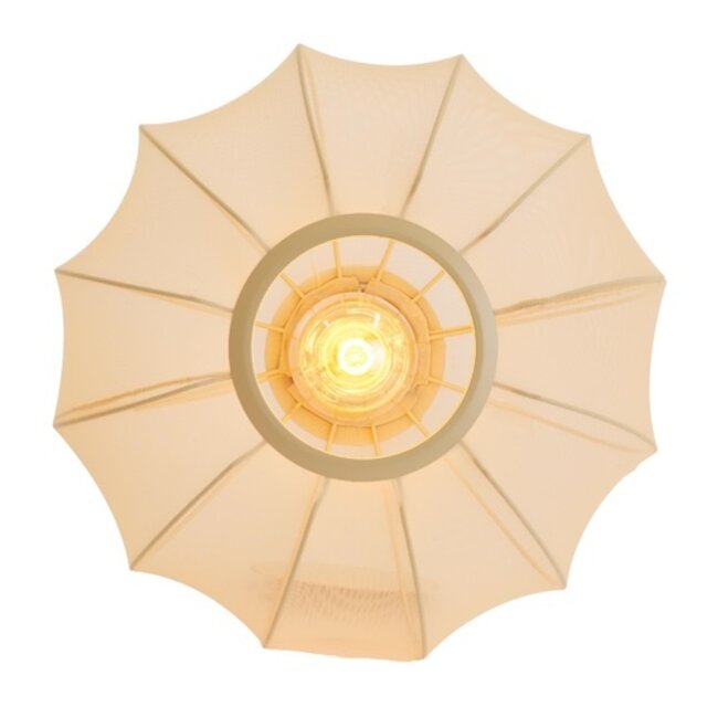 Light en Living Plafonnière Ø40x21 cm PLUMALIA zand van Light & Living
