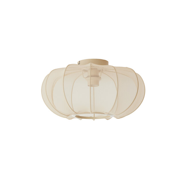Light en Living Plafonnière Ø40x21 cm PLUMALIA zand van Light & Living
