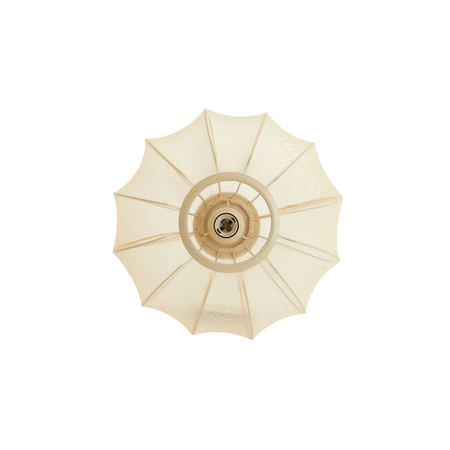 Light en Living Plafonnière Ø40x21 cm PLUMALIA zand van Light & Living