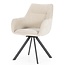 By Boo Eettafelstoel Bliss met armleuning - taupe