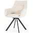 By Boo Eettafelstoel Bliss met armleuning - beige