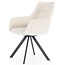 By Boo Eettafelstoel Bliss met armleuning - beige