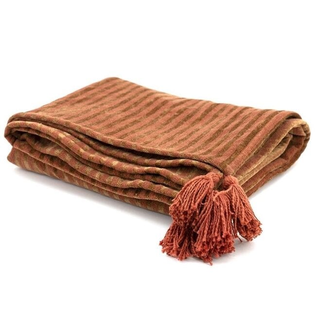 By Boo Plaid Sirun - terracotta