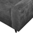 Woood Statement 3-zits bank 230 cm structure velvet mountain