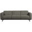 Woood Statement 3-zits bank 230 cm structure velvet frost