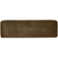 Woood Sloping 3-zits bank structure velvet brass