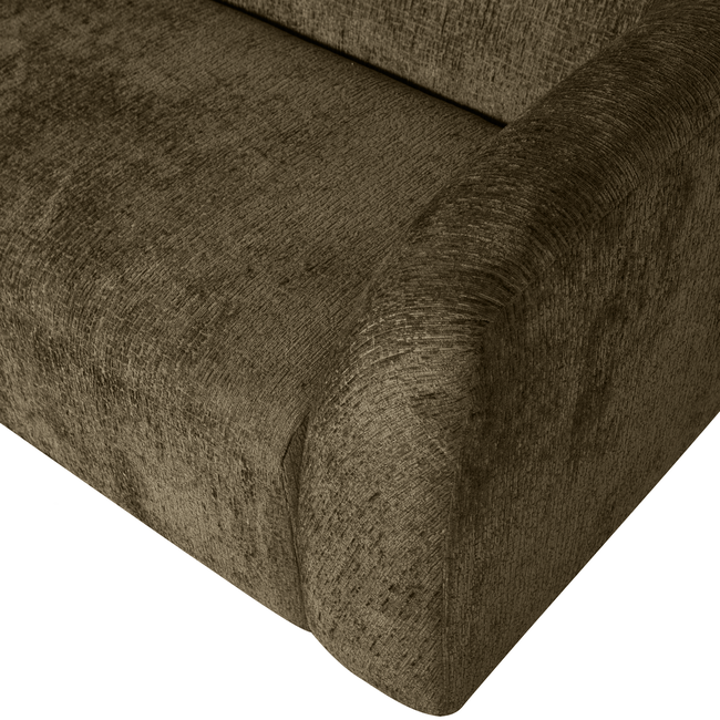 Woood Sloping 3-zits bank structure velvet bonsai
