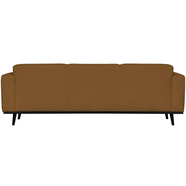 Woood Statement 3-zits bank 230 cm bouclé butter