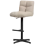 Woood Vinny draaibare barstoel bouclé zand