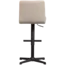 Woood Vinny draaibare barstoel bouclé zand