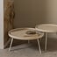 Woood Bounds bijzettafel xl hout/metaal naturel 40xø76