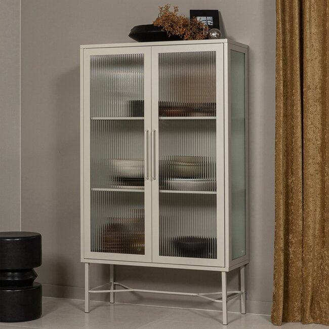 Woood Tuve bijzettafel hout bruin/zwart