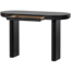Woood Mael bureau/sidetable fineer zwart