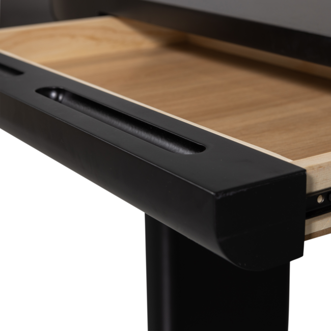 Woood Mael bureau/sidetable fineer zwart