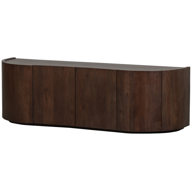 Woood Sense dressoir 4-deurs mango walnoot