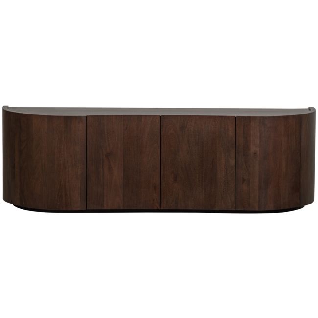 Woood Sense dressoir 4-deurs mango walnoot