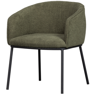Woood Leon eetkamerstoel forest green