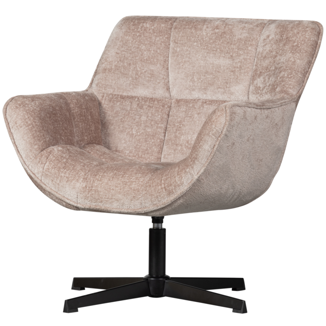 Woood Wibo draaifauteuil taupe