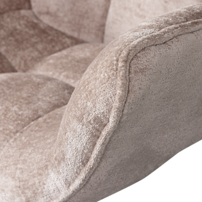 Woood Wibo draaifauteuil taupe