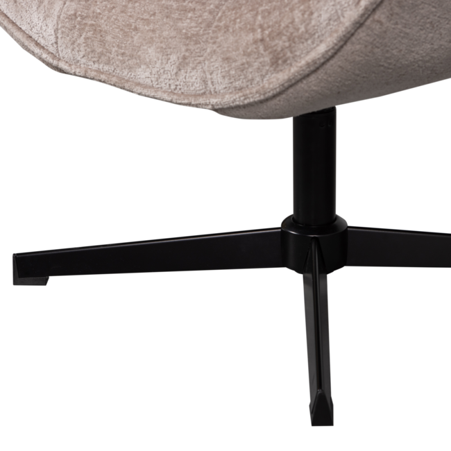 Woood Wibo draaifauteuil taupe