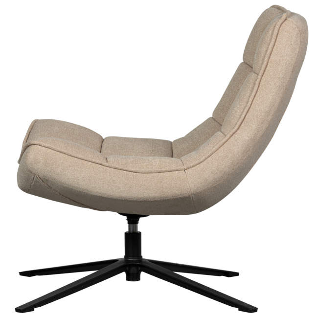 Woood Maudi draaifauteuil naturel