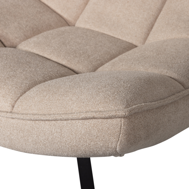 Woood Maudi draaifauteuil naturel