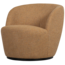 Woood Serra draaifauteuil melange stof curry