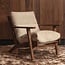 Woood Houston fauteuil bouclé/hout naturel